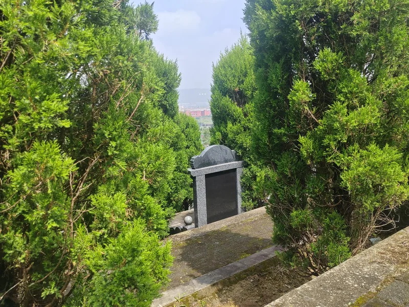 墓园，古刹的静谧守望